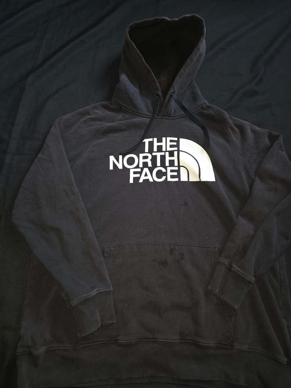 The North Face Half Dome Pullover Hoodie Size L Black